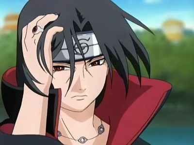 ITACHI UCHIHA FROM NARUTO AND NARUTO SHIPPUDEN!!! HE HAS BLACK HAIR. 

AND HE IS SO SEXY!!! I WANTED TO POST DEIDARA SENPAI TOO BUT SOMEONE ELSE POSTED HIM:( 