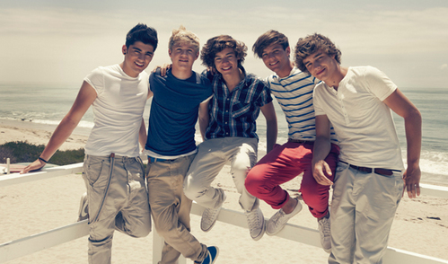My first song was what makes you beautifull, i love that song <3 and i love them of course! 