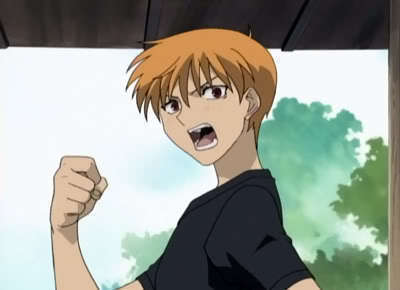  This little idiot :p Kyo sohma is hotter