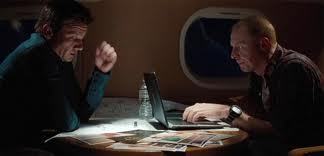  Jeremy Renner and Simon Pegg on Mission Impossible: Ghost Protocol (inside the plane scene) :D -Jeremy Renner-