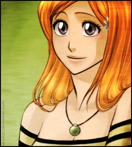  besies from erza-chan i really like orihime's hair, i like alot of my fave hair but i jus Amore hers the color its so beutiful cant explain lol