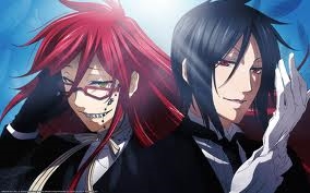  Grell and Sebastian from black butler. i do think sebby is もっと見る sexy thou lol ;)