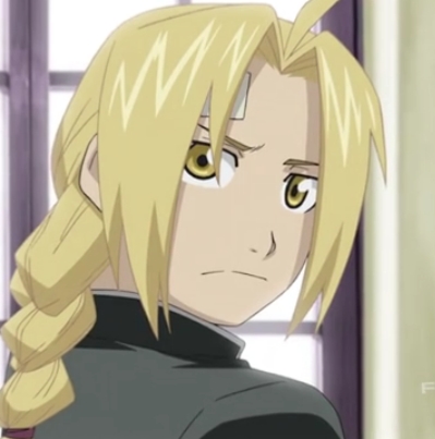  My favori animé blonde would be..hmm,Ed from Fullmetal Alchemist!