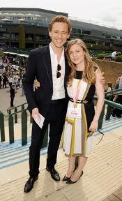  Hiddles being sweet with his sister Emma