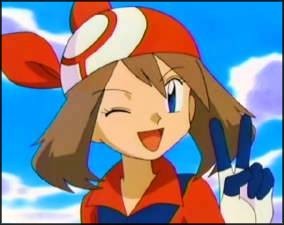  Lol, I used アニメ Character Database to 検索 a character that looks like me :D I guess I kinda look like this May from Pokemon. (Brown hair, blue eyes, just the haircut is not the same as me at all XD)