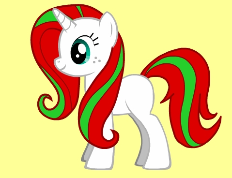  Sure! ;D Here is my OC Peppermint. I also have other OCs te can use if te want. Just send me a message if te need any information o if te want to use another one of my OCs. :)