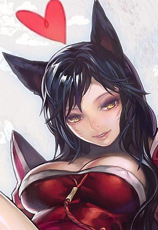  Well... IF Du wanted... I would like to be in your story as a kitsune (Japenese fuchs kami) who loves & gets along with Wölfe and Werwölfe & most all the other wild forest creatures (as well as liking humans). Name is Sinna appears around 26 years of age in form (human & neko forms)...long black blue-blk hair past tushy, big breasts, big eyes, pointie nose, sexy, loving- that would be really cool & nice. Anything else up to you. She could be bold oder shy, flirty oder loyal... a princess/a godess oder a person to be reconed with (did not wanna say the B-word, lol)-or not know what she is, lol... whatever Du think Du if Du want.