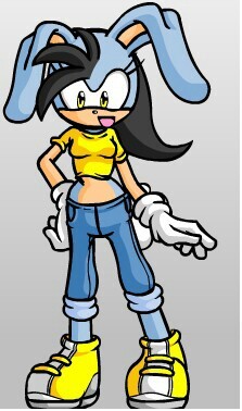  Name: JeMmela the Rabbit Age: 15 Gender: female Personality: boisterous, energetic, daring, adventurous, friendly Description: JeMmela is one who is quick to react. She doesn't really think of the consequences behind things. She is quite judgemental and always jumps to conclusions. She always tries to help but things never seem to go her way but still has a happy ending. Also, she's very playful and looks at the brighter side of things. Powers: Psychic abilities, ninja skills My name: Mmelona^^ and yes, 2 m's
