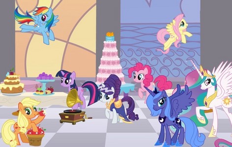 favorite mane pony:pinkie pie and rarity
favorite c.m.c:sweetie belle
favorite pet:gummy and tank
favorite princess:all of them
favorite background pony:all of them
favorite evil pony:nightmare moon
favorite couple:all of them! XD