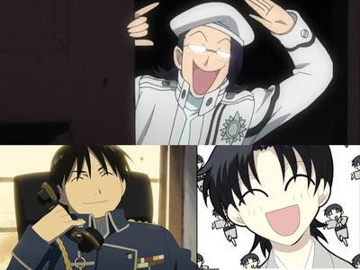 Roy Mustang (FMA)
Shigure Sohma (Fruits  Basket)
and Komui Lee (D Gray Man) 
Although, I probably wouldn't make it out of the bar in one piece ^.^