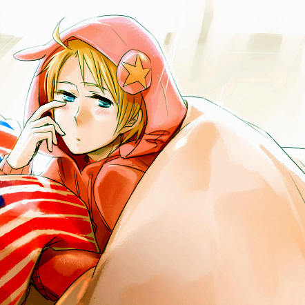  America from Hetalia...? HOLY HELL I'M A COUNTRY!!! =D Step aside Obama, I'll be taking it from here~