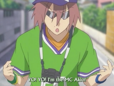  Akio from Clannad. He's totally a master of disguise xD