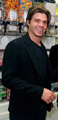  Matthew with a black suit on. :)