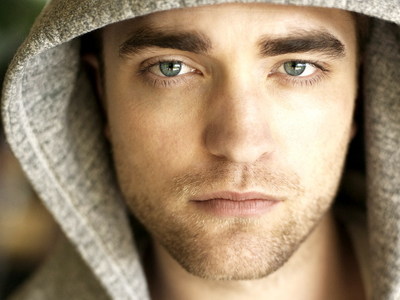  my Robert has the dreamiest,most seductive and hypnotic blue eyes(the same color as mine).I could just stare into his baby blues forever<3