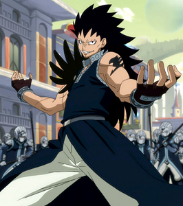  I'd be Gajeel, because he is the closest character to resemble my attitude in real life. XD