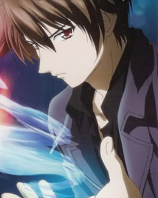  kazuma yagami from kaze no stigma he controls the wind so he can stop a bullet