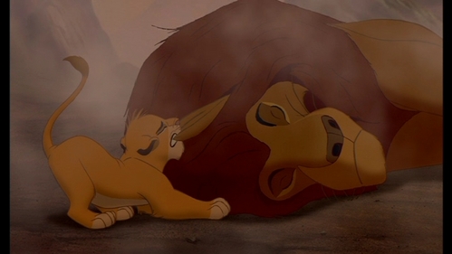  The Lion King stampede scene. :(
