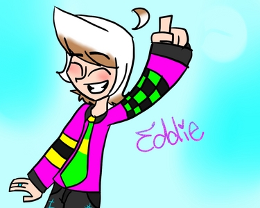  Sorry it took so long! I forgot Dx Name: Veto Age: 17 Abilities: drawing, singing, Schauspielen Unable to do: dance, sew oder play most sports, hurt someone in anyway Personality; Hyper yet calm, VERY sarcastic,Kind, but a bit obnoxious , a little nerdy and a little cocky. Dating/Would Du mind if I paired Du up: Dating Valencia Pic oder description: [url=http://images6.fanpop.com/image/photos/33700000/-2-Veto-total-drama-island-fancharacters-33748181-1100-1024.png] here [/url] but he doesn't normally wear glasses, they annoy him too much Name: Eddie Age: 18 Abilities: Dancing/Partying, Creeping people out (does that count?) Unable to do: Sit still, play any kind of instrument (but the recorder) Personality; Really hyper, Talkative, Loud, Friendly, Flirty and VERY dirty Dating/Would Du mind if I paired Du up: No one ... and sure :P Pic oder description: down there. This is Zufällig but Eddie and Veto are super-best-friends :P