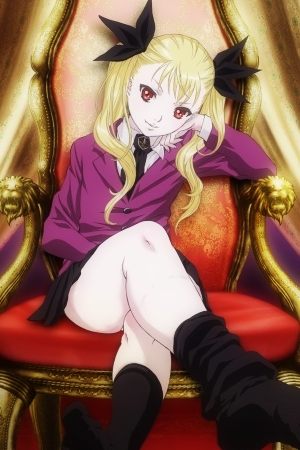  Mina Tepes from Dance in the Vampire Bund has a clone or might be a clone, she's not sure which one is the true heir to the vampire throne. If they ever got around to making a segundo season, we'd get to see an interesting power struggle between the two.