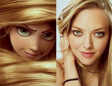  No, I always thought Amanda Seyfried looked just like Rapunzel.