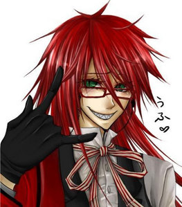  Grell is definitely a boy who has fallen in Liebe with Sebastian.ever since then,he's been considering himself as a girl and has been Schauspielen like a girl.