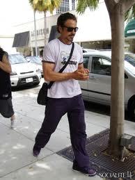  Downey moddeling through the streets xD