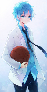 Kuroko! <33

I can totally relate to him. ~ I also like the fact that he's just working at the sidelines, but he's a very important player.  He's also really awesome at stealing and passing. :)  Most of all, he's absolutely adorable. X3
