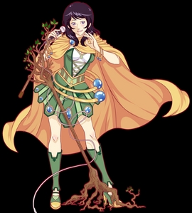 vocaloid Avanna is a Celtic theme vocaloid and wears green!