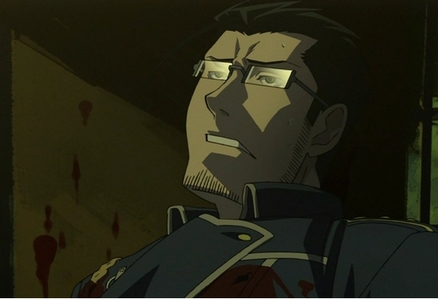  For me there were a lot of sad ऐनीमे scenes I can think of but the saddest me was Hughes' passing in FMA/FMA Brotherhood..such a kind and caring man passing away in a telephone booth.