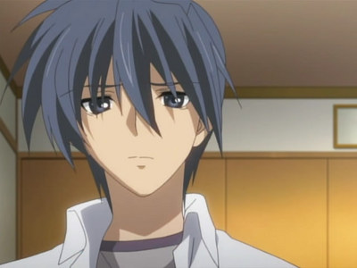  Probably Tomoya from Clannad. Our life situations weren't exactly the same but they are similar. My attitude is also like his. I'm not exactly like any specific character, although if te took aspects from around 5 certain characters and mixed them together te could pretty much nail down what kind of person I am. Tomoya is the closest to me though.