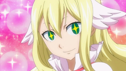  This is Mavis Vermillion (The First Master of Fairy Tail) . Isn't she just adorable..?