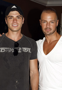  Matthew and Joey who's wearing a white V T-shirt. :)