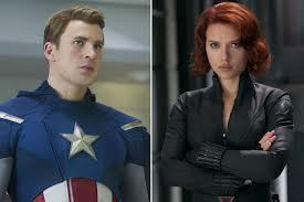  Black Widow and Captain America