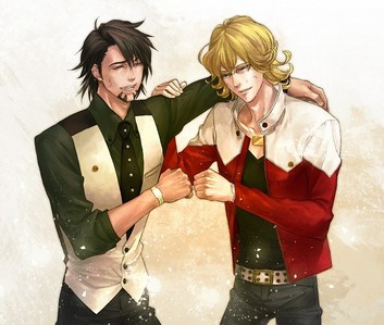  Tiger and Bunny.. (Kotetsu and Barnaby.) My Избранное duo. x3