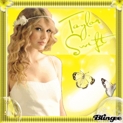  here is mine of Taylor with a sunny yellow background.