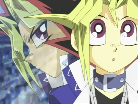  Yugi-boy from the series Yu-Gi-Oh! has purple eyes!