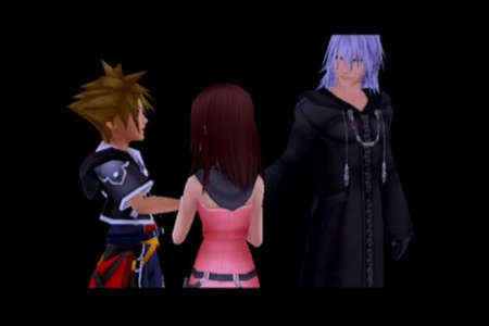  My favorito! part is after Sora meets back up with Riku and Kairi. Least favorito! part: The tutorial...aka the entire part tu play as Roxas.
