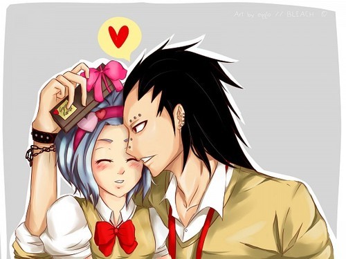  Gajeel and levy from fairy tail:D
