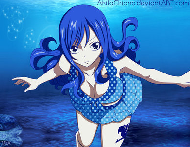  Juvia from Fairy Tail has power over water