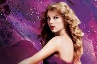  All of the purple is her dress it's form her Speak Now tour