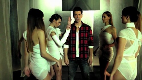  Sakis in one of his videoclips