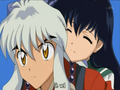  इनुयाशा holds Kagome!!! <333
