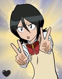  I'm 17 and 4'11" too but if they ask I say 5'1". My kegemaran Anime shorty is Rukia.