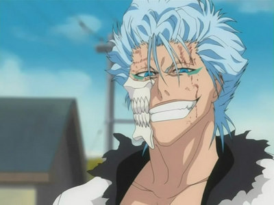 Grimmjow from Bleach.