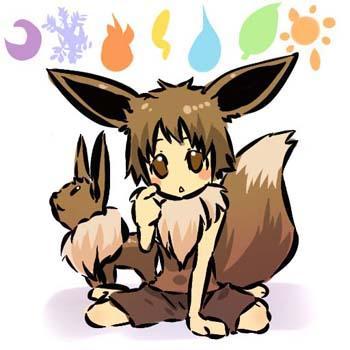  Eevee Your a very sweet and caring person. You often put others before yourself. You amor when everyone around you is happy and that also makes you happy. Family and friends are most important to you. Sometimes you can be a bit clingy but people find that cute. Your caring attitude draws people to you. I am not this nice though. XD