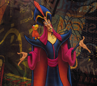  Jafar or Scar. I just pag-ibig Aladdin and Lion King. Those two pelikula were like my One Direction as a kid.