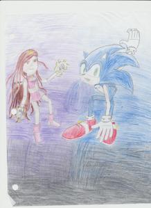  3 acctually; 1.Hedgehog 2. Cat 3. Rabbit used WAAAAAAAY too much. my "fc" is an OC, she has 7 different forms. here's her with Sonic. i hand drew it, its not the best tho....