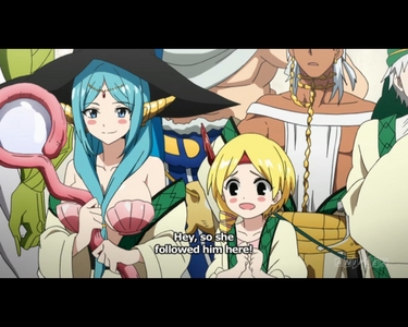 Yamuraiha(The girl with the shells) and Pisti(the blonde teen)