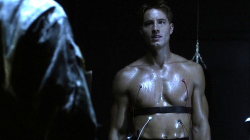  My hottie in a scene from "Patriot", with a black background <33