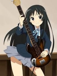  Mio Akiyama! I think she's awesome because of her responsibly. She is also the character that I can most relate to, I kinda look like her too!